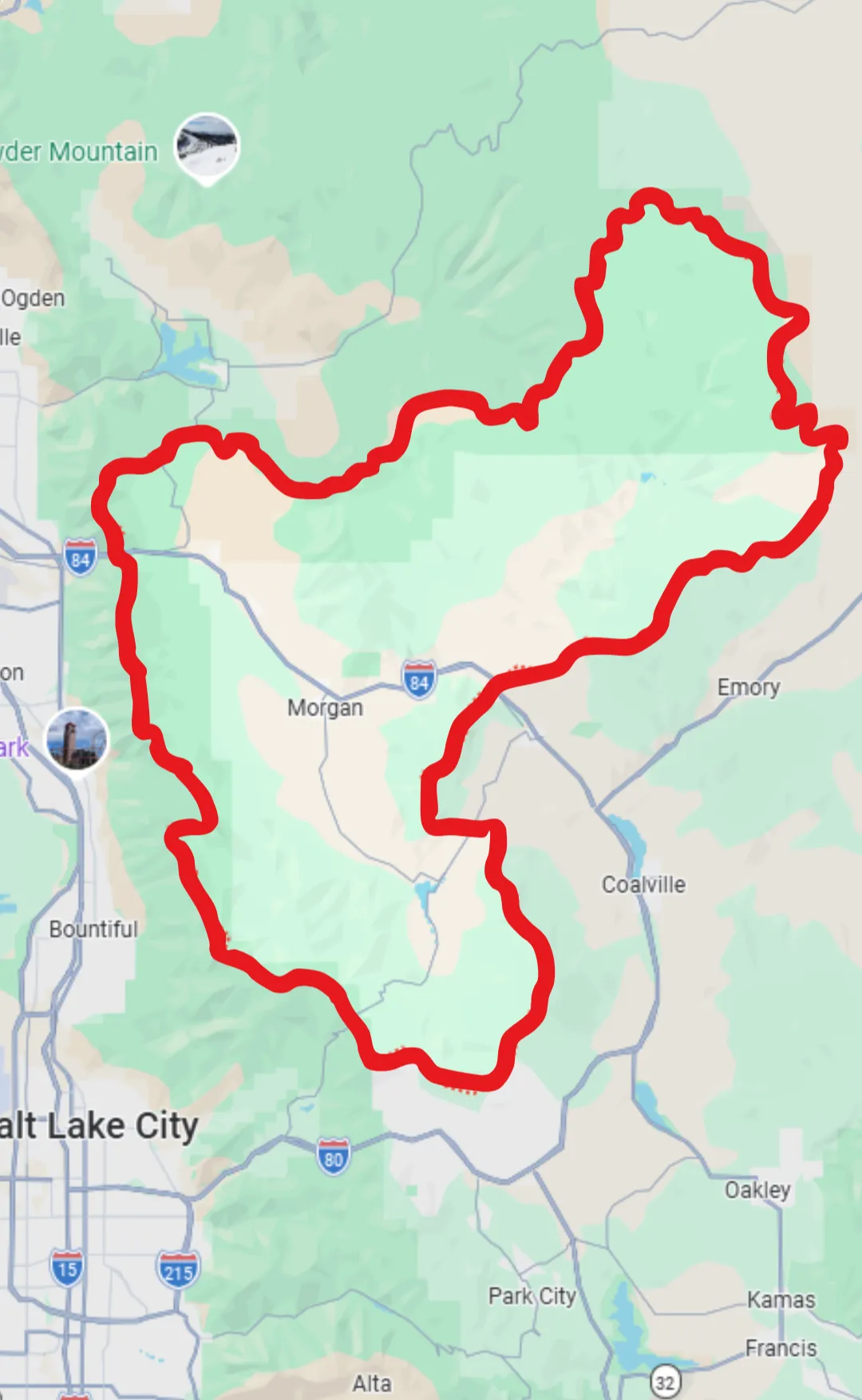 morgan county on the map Morgan county on the map